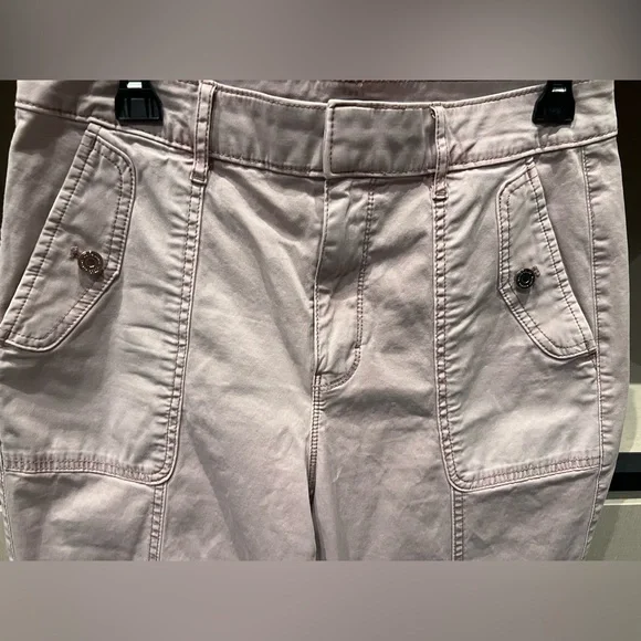 WHBM The Pret -A-Jet pants color washed pink size 8 - Picture 4 of 8